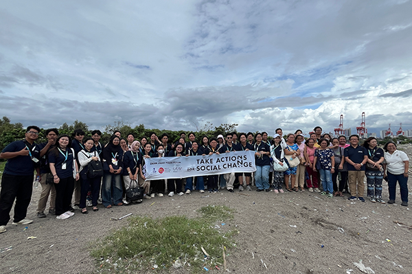 バセコ地区での集合写真