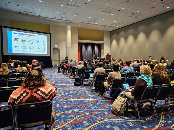ACTFL（全米外国語教育協会）のコンベンションの様子の写真