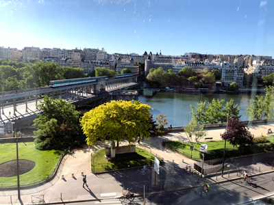 パリ日本文化会館からの眺めの写真