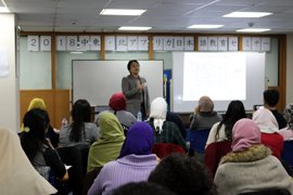 中東・北アフリカ日本語教育セミナーの写真