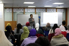 The picture of Japanese Education Seminar in the Middle East and North Africa