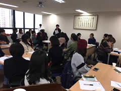 幅広い層が集まった釜山日本語教師会の画像