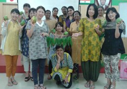 教師と日本語ボランティア交流会の写真