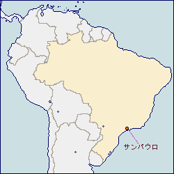 ブラジル連邦共和国の地図
