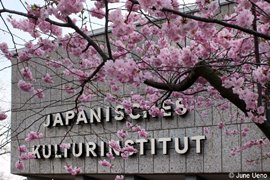 The picture of the Japan Cultural Institute in Cologne in spring