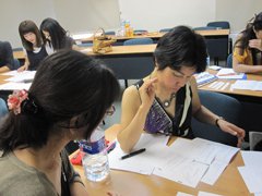 アリカンテ大学の日本語教育巡回セミナーの様子の画像