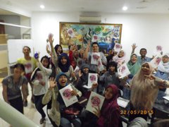 Rumah Bahasaの学習者たちの写真