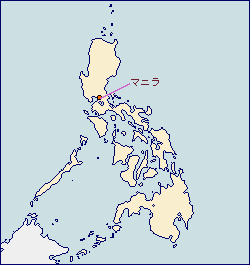 フィリピン共和国の地図