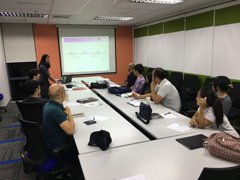 Picture of Cebu’s Japanese-language teachers come together each month to hold study groups