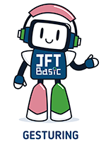 JFT-Basicを紹介するゆるキャラ、「JFTベーシッくん」の画像