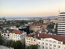 The picture of Burgas on the Black Sea Coast