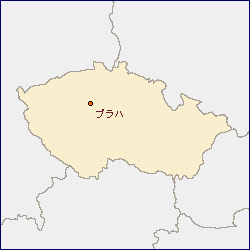 チェコ共和国の地図
