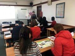 The picture of a new experience via the Marugoto seminars!