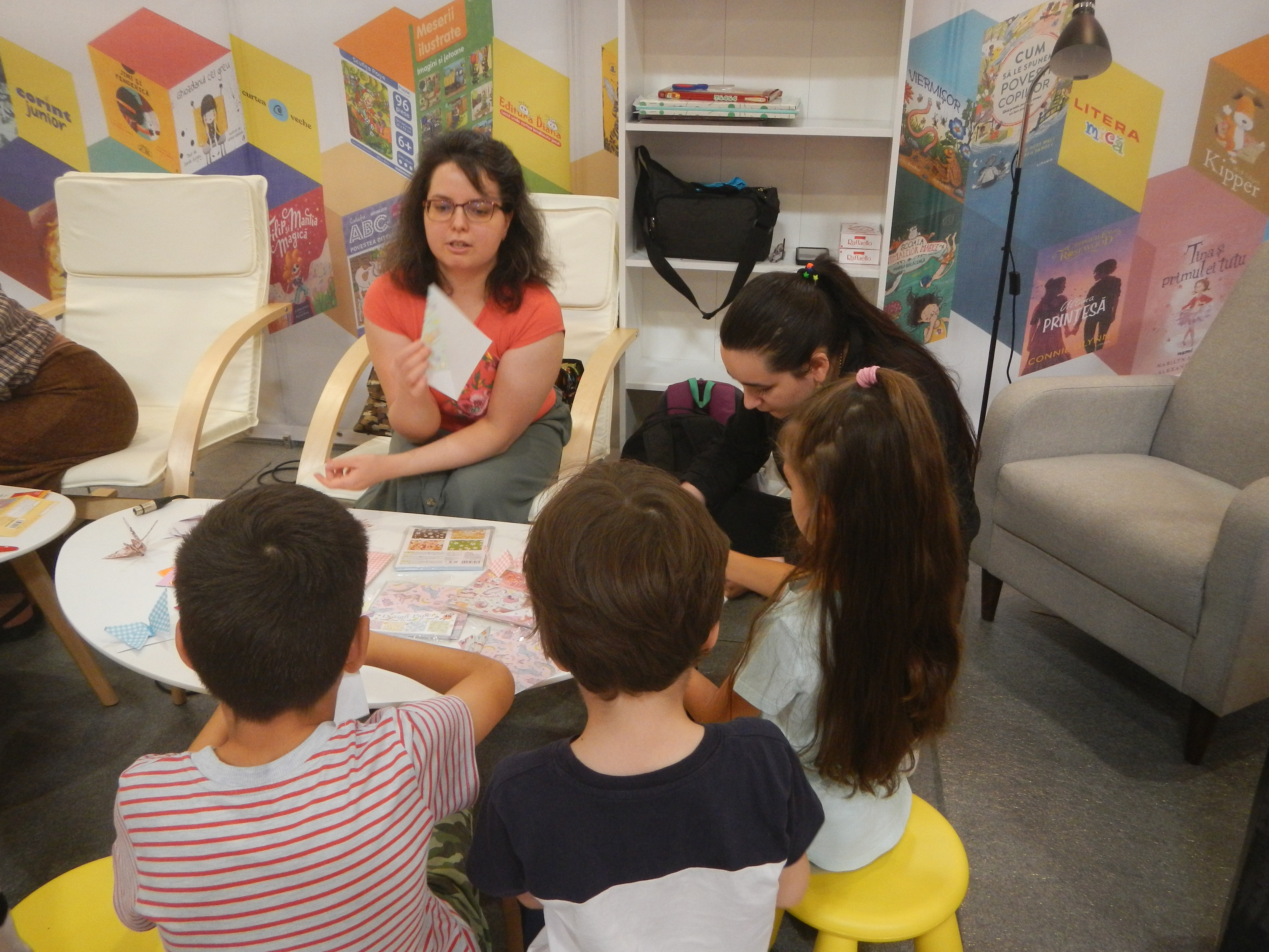 折り紙ワークショップの写真