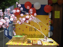 初・中等教育機関での日本行事イベントの写真
