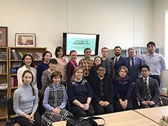 ウラジオストク日本語教師会の集い（2019年11月23日）の写真
