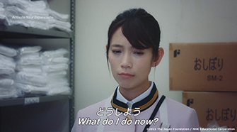 「どうしよう What do I do now?」のシーンの画像