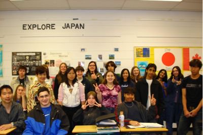 坂口宗先生の日本語クラスの写真