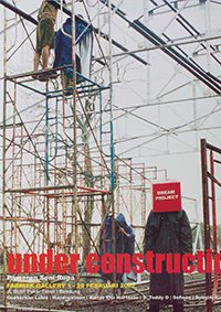 Flyer of Under Construction: Dream Projectexhibition
