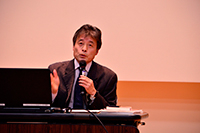 松尾氏による基調講演の写真