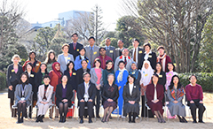 海外日本語教師短期研修（冬期）の集合写真