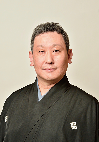 狂言師 茂山 千五郎 師のポートレート