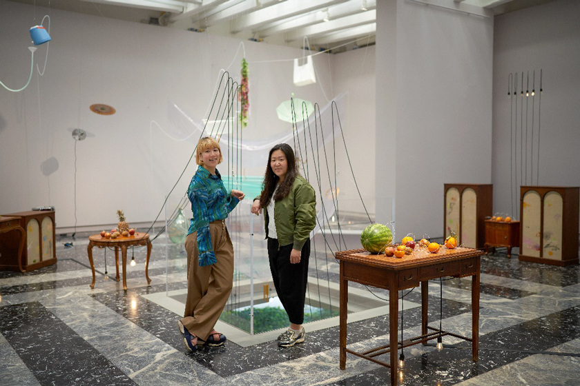 Artist:Yuko Mohri and Curator:Sook-Kyung Lee