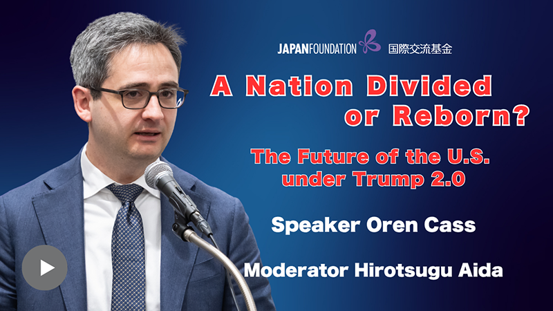 YouTube Thumbnail. A Nation Divided or Reborn? - The Future of the U.S. under Trump 2.0