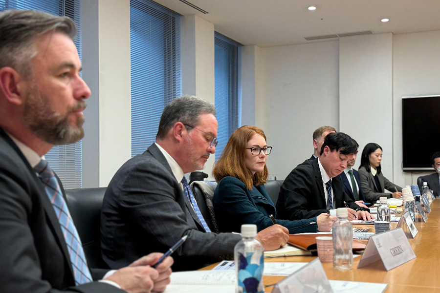 ブリーフィングの様子