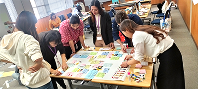 「みんなで作る年表」活動の画像