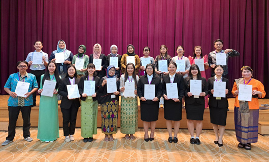 令和5(2023)年度 日本語教授法訪日研修(第2回)の集合写真